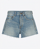 Saint laurent short in denim